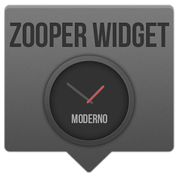Moderno - Zooper Widget Skin