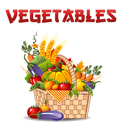 Vegetables in English on...