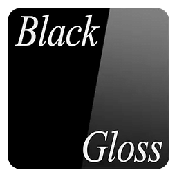 Black Gloss-Launcher ico...