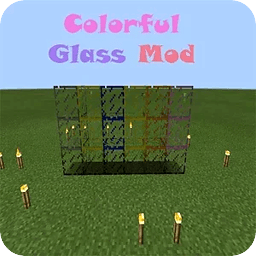 Colorful Glass MCPE Mod