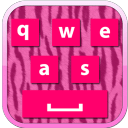 Zebra Pink Keyboard