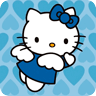Hello Kitty蓝色高清壁纸