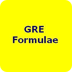 GRE Quantitative Formulae