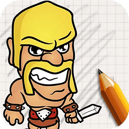 Draw Clash of Clans