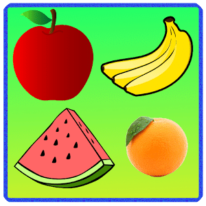 Fruit learning for kids