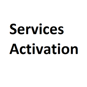 Services Activation