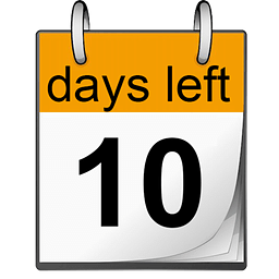Days Left Widget