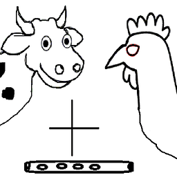 Easy Cow and Chicken Whistle