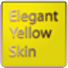 Elegant Yellow Keyboard Skin