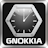 Metal Gnokkia Clock Widget