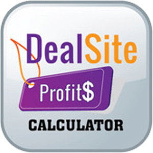 Deal Site Profits Calculator