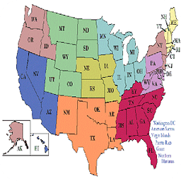 US States Name Game