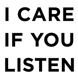 I CARE IF YOU LISTEN Mag...