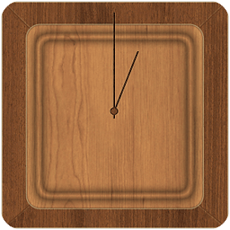 Cool Wood Clock Widget (FREE)
