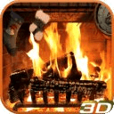 Fireplace for Christmas 3D