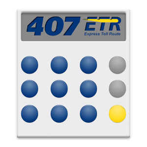 407 Toll Calculator