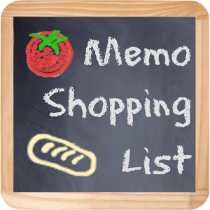 Memo shopping list