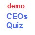 CEO Quiz Demo CEOs Demo