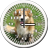 Dog 7 Collie Analog Clock