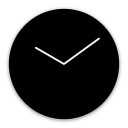 Flat design clock B -MeClock