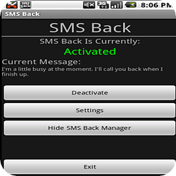 SMS Back