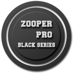 Zooper Black Series Clock