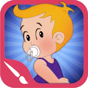 Happy Baby Coloring – free