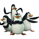 Slide Puzzle Madagascar Penguins