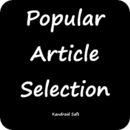 Popular Article Selection