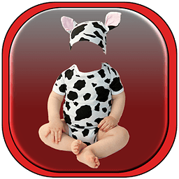 Kids Cartoon Photo Suit