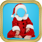 kid santa claus photo ma...