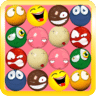 Classic Funny Faces Bubbles Game 