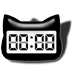 Digital Cat Clock