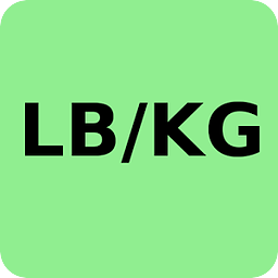 kg to lb to kg