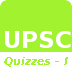 UPSC Quizzes 1