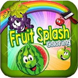 Splash Coloring Fruit