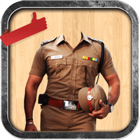 Indian Police Suit Photo Maker