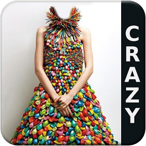 Crazy Dress Woman Photo Suit