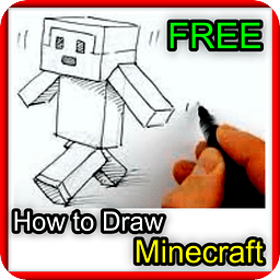 how to draw minecraft