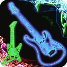 Neon Guitar