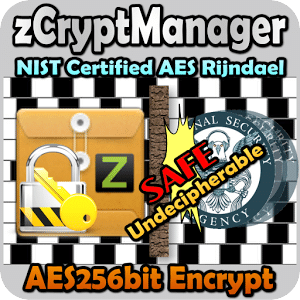zCryptManager Encrypt Decrypt