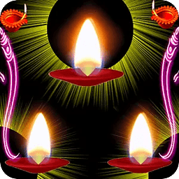 Diwali Lamp Fall