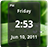Simple Digital Clock widget