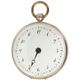 Poor Man's Gold Pocket Watch