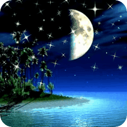 Shimmering Moonlight Live Wallpaper