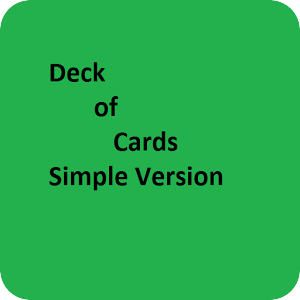 Deck of Cards Simple