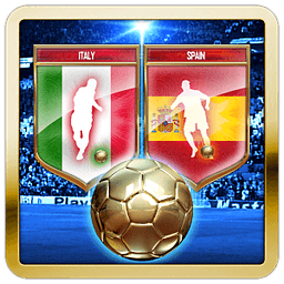 Italy vs Spain Football ...