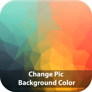 Change Pic Background Color