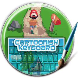 Cartoonish Theme Keyboard