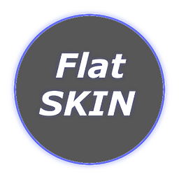 Poweramp Skin Flat Classic